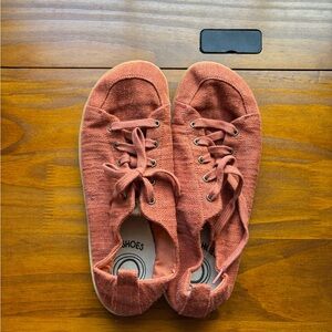 Muki Shoes barefoot sneaker, paprika, size 41